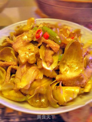 洋蓟炒肉片的做法