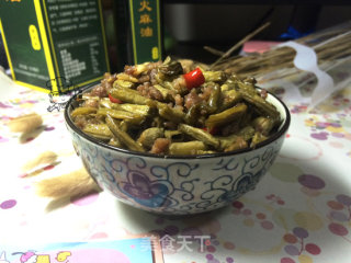 酸豆角炒肉末做法---美味家常菜的做法