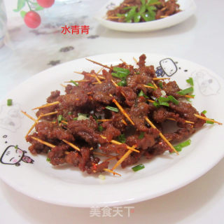 迷你羊肉串的做法