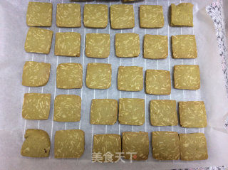 抹茶杏仁饼干的做法