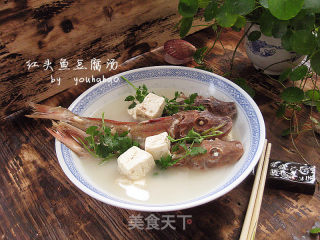 红头鱼豆腐汤的做法