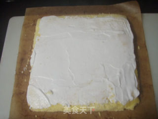 奶油蛋糕卷的做法步骤：6