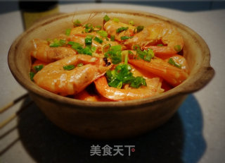 粉丝鲜虾煲的做法