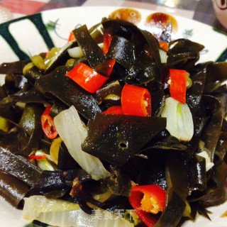 酸辣海带的做法
