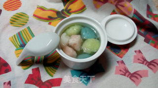 彩色鱼丸的做法