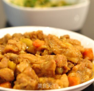 咖喱土豆鸡肉的做法