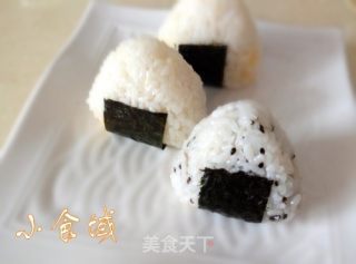 纯手工的日式饭团的做法