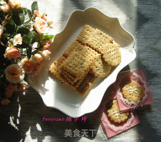 海苔苏打饼干的做法