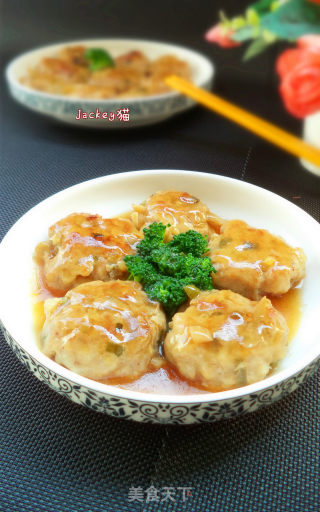 榨菜肉饼的做法