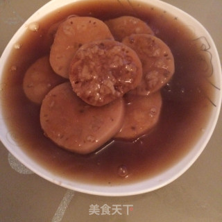 红糖糯米藕的做法
