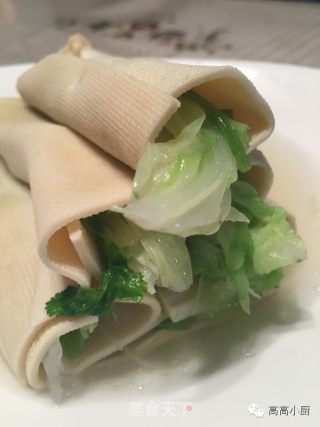 健康卷起来——高汤蔬菜卷的做法