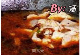 红红火火水煮肉片的做法步骤：2