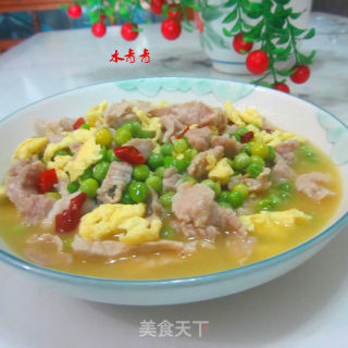 青豆鸡蛋瘦肉汤的做法