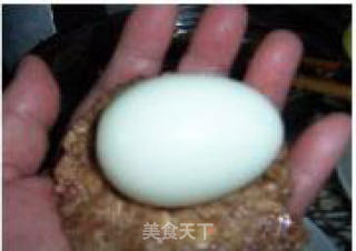 夹心四喜丸子的做法步骤：3