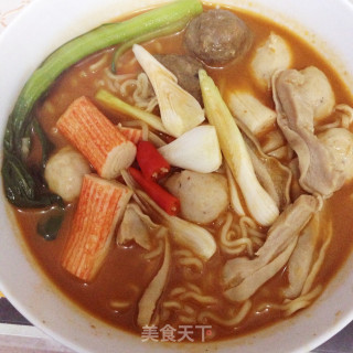 沙茶面的做法
