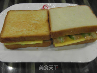 千岛牛肉吐司的做法