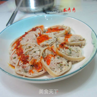 小肚肉卷的做法
