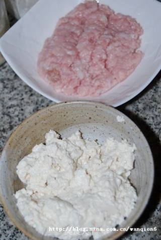 手工豆腐丸的做法步骤：4
