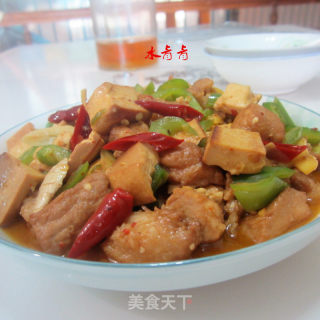 香干肉丁的做法