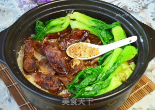 双味煲仔饭的做法
