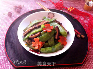 冬菇蚝香荷兰豆的做法