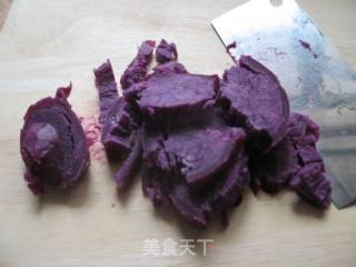 紫薯馅的做法步骤：2