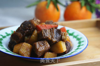 土豆牛腩的做法