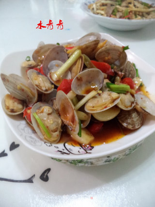 爆炒花哈的做法