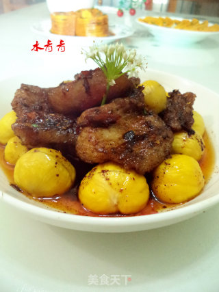 豆豉香板粟肉的做法
