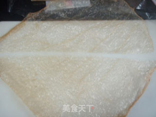 外脆内嫩豆腐卷的做法步骤：6