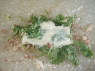 外脆内嫩豆腐卷的做法步骤：6