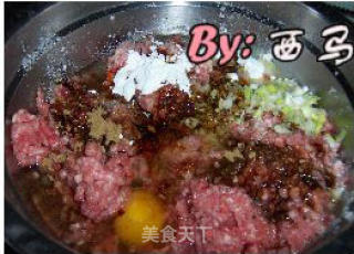 海米韭菜肉包的做法步骤：4