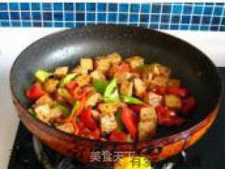 酱香葱油豆腐的做法步骤：4