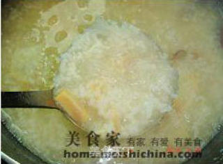 瑶柱燕窝粥的做法步骤：4