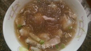 九肚鱼粉丝瘦肉汤的做法