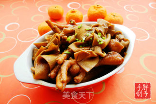 凤爪烧豆腐结的做法