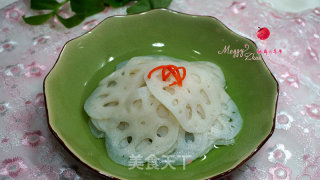 凉拌糖醋藕片的做法