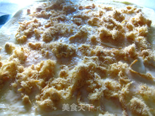 香葱肉松蛋糕卷的做法步骤：4