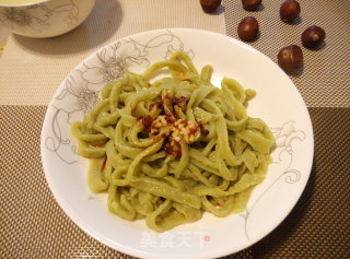 手工青菜面条