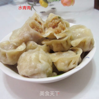 芋荠猪肉饺子的做法