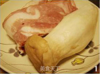 黑椒培根煎杏鲍菇的做法步骤：3