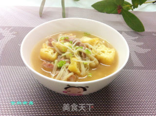 上汤金针菇的做法
