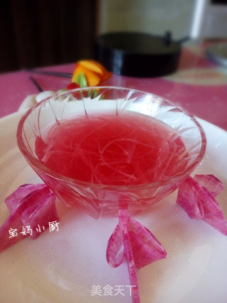开胃“红酒”萝卜汤