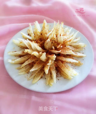 白莲花的做法