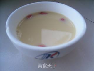 枸杞豆浆的做法