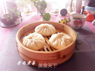 鲜肉芥菜包的做法