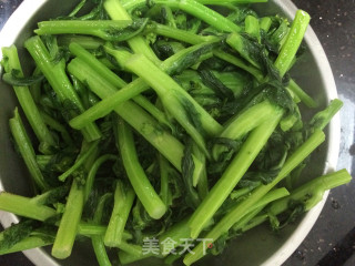 清炒白菜心的做法
