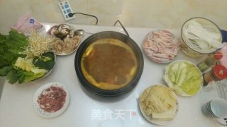 自制小米咖喱火锅的做法