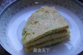 快手早餐——西葫芦鸡蛋饼（糊塌子）的做法