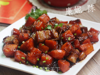 木瓜红烧肉的做法